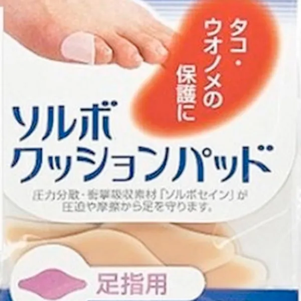 소르보 뒤꿈치 물집 티눈 굳은살 보호 구두쓸림 방지 쿠션 패치, 1팩, 6매입