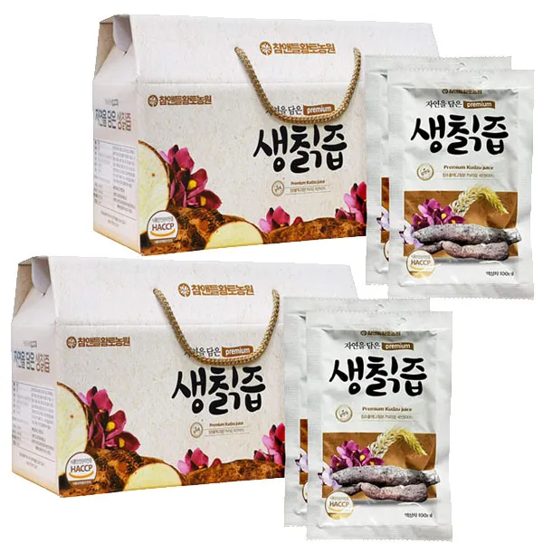 황토농원 자연을 담은 생칡즙 100mL x 30포, 2박스