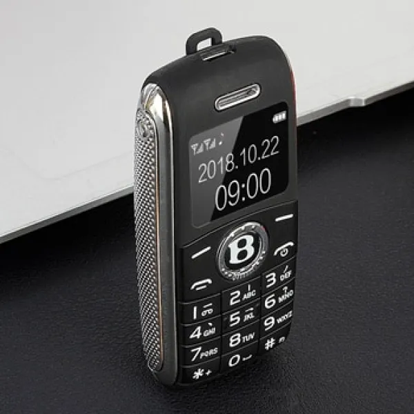 2019 새로운 잠금 해제 미니 휴대 전화 0.66 "블루투스 걸기 손 미니 전화 MP3 매직 음성 듀얼 Sim 작, 02 Black_04 Mini X8 With 16GB
