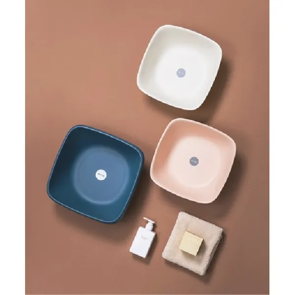 노브랜드 가정용 다용도 세면대야 거동이 불편한 노인 아이, 1개, 그레이 34cm
