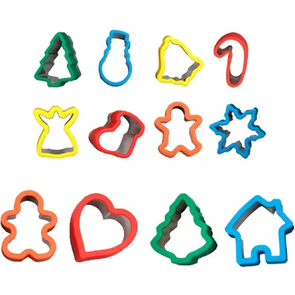브랜드 : Kids amp; Cookie Cutter 세트를위한 사려 깊은 요리사 샌드위치 절단기 (12 개)-재미있는 모양, 상세 설명 참조0
