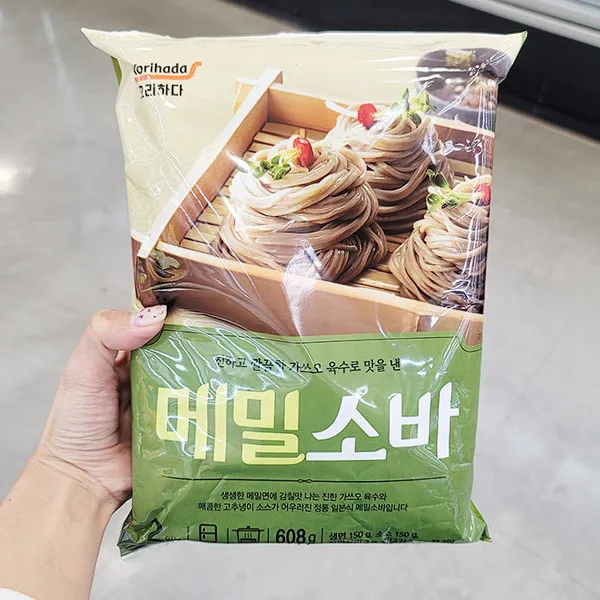 요리하다 메밀소바 (2인) 608G x 2개 보냉백포장