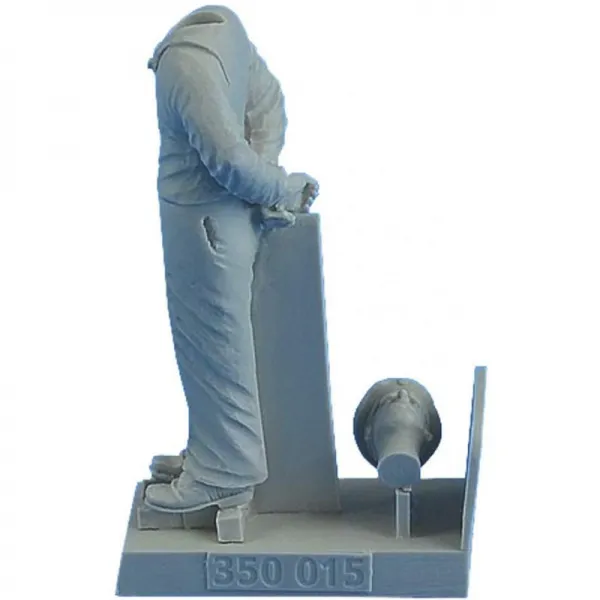 에어로 보너스 1/35 제 2 차 세계 대전 독일 해군 병사 12 특수 잠항 정 · 어뢰정 용 레진 키트 ARB35001