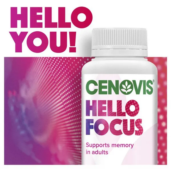 Cenovis Hello Focus 60 Tablets, 1개