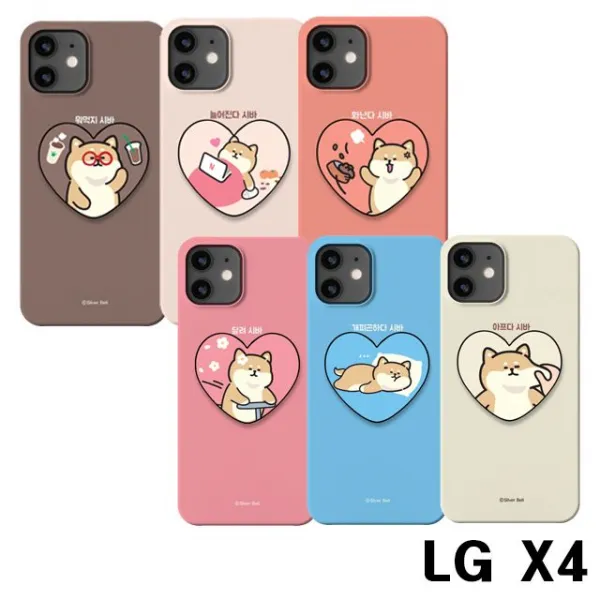LG X4 X410 시바하루 톡 3D곡면 하드케이스, 본상품선택
