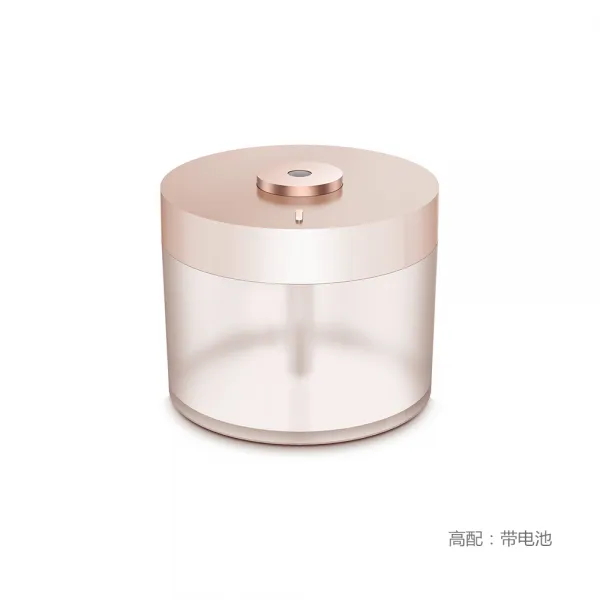 근교 가습기 무선 Usb 소형 충전가능 기숙사 휴대용트 소음방지 침실 임부 침대머리 사무실 그테이블 정화 에어 티라이트초 업그레이드 충전식 스위트 핑크