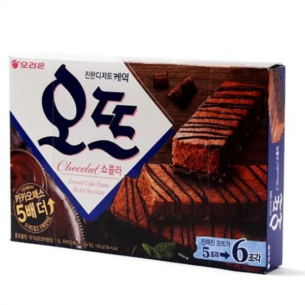 아이마트 오리온 케익오뜨 쇼콜라 -박스 12개입 과자케이크, 1