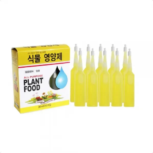 식물영양제 ISO 9001 인증 국내생산 제품 정품 전식물용 앰플 36ml x 100개, 100개입