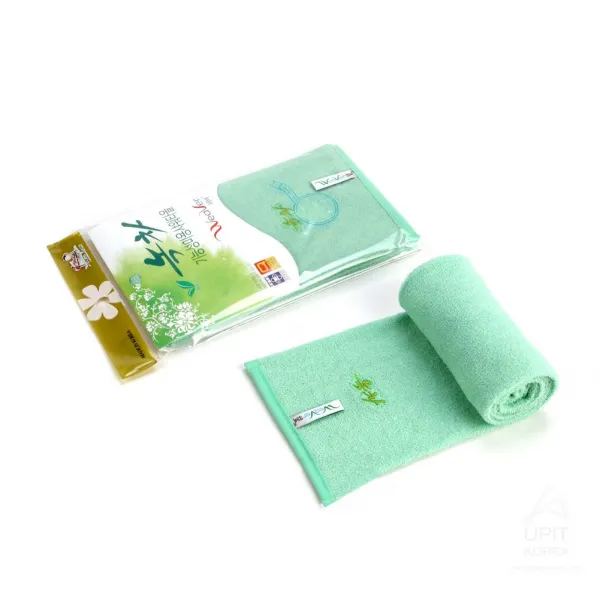[JP 무료배송] 녹차 기능성 미용 샤워타올 85cmx14cm(10개묶음)_0159alsdja231als10778, JP_ 1