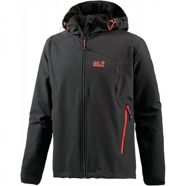 JACK WOLFSKIN 난기류 남성 자켓 블랙 L, 1