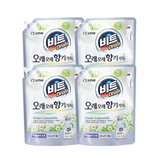 씨제이라이온 이저마켓 비트세제 비트 향기오래 액체세제 드럼용 상품선택