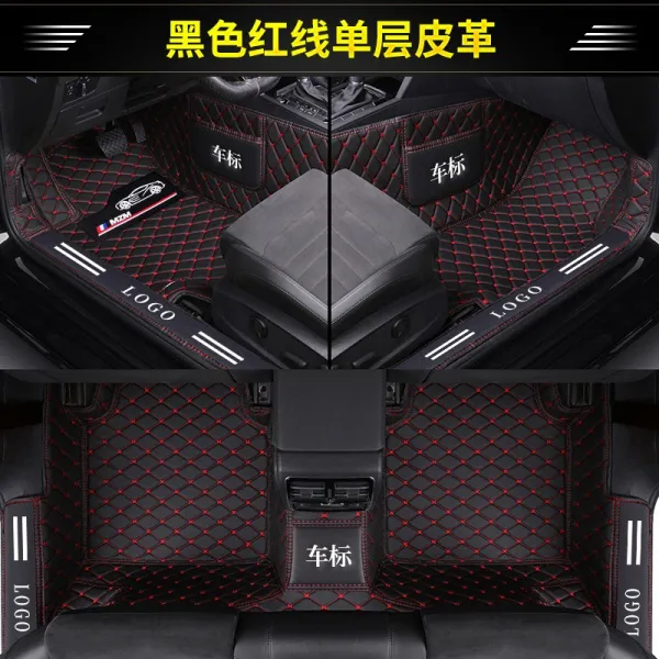 자동차매트 더블레이어 풀커버 전용 치타 CS9 CS10MATTU 나아가다 Q6 블랙 금강 199802662, 문 언저리를 감싸다 홑겹 블랙 붉은
