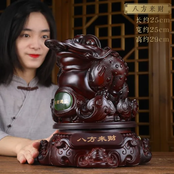 생기도자기 떡 두꺼비 집들이 매장 오픈 선물 인테리어 소품 Type B 소형