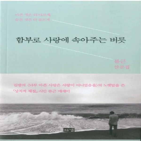 (해냄)함부로 사랑에 속아주는 버릇 - 류근 산문집, 상세페이지 참조