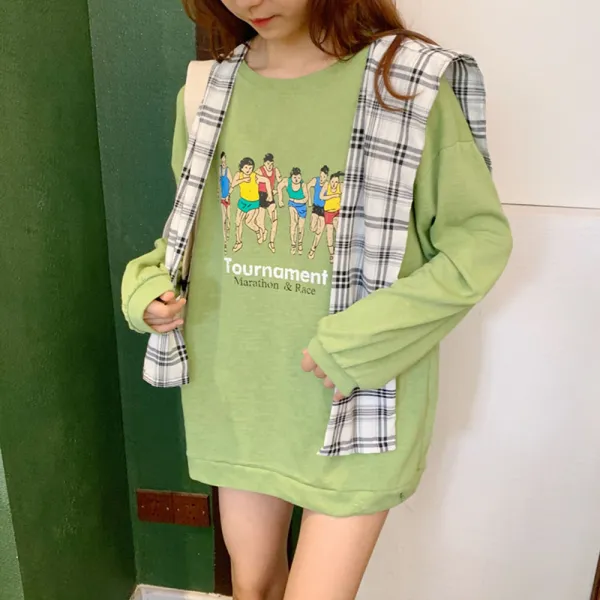  제로의옷장 마라톤 맨투맨 티셔츠 Be0924a12