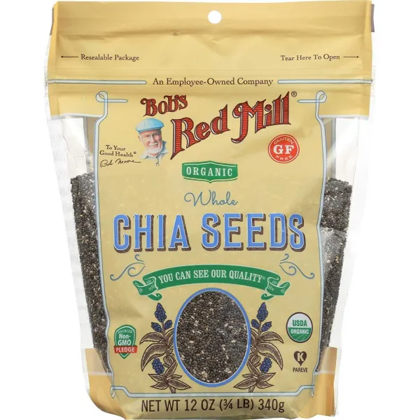 Bob's Red Mill 오가닉 홀 치아 시드 340g 1개