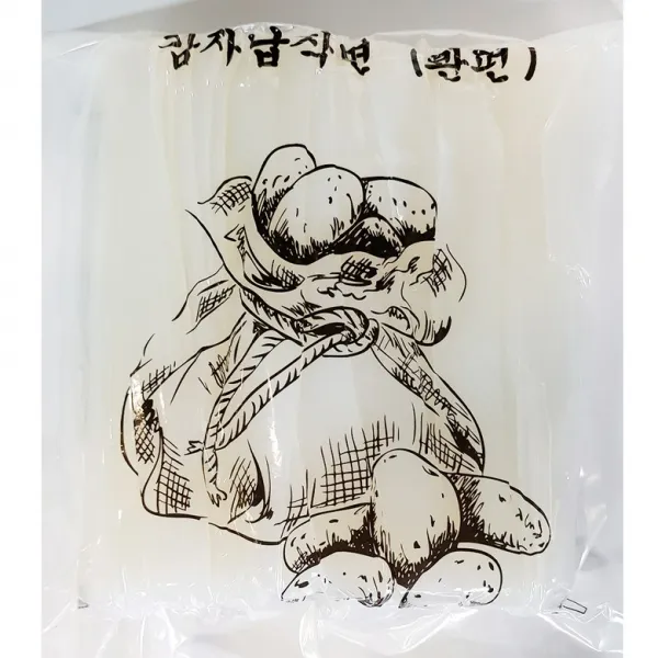 무료배송 감자납작면 콴펀(엔젤1K)X10 | 납작단명 넙적한당면, 1