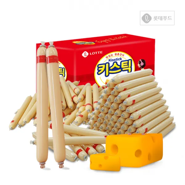키스틱 청춘간식 치즈맛 소시지 100p, 1개, 1500g