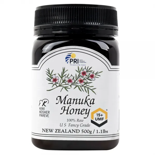 Mossop's 뉴질랜드허니 마누카 허니 UMF 15+, 500g, 1개