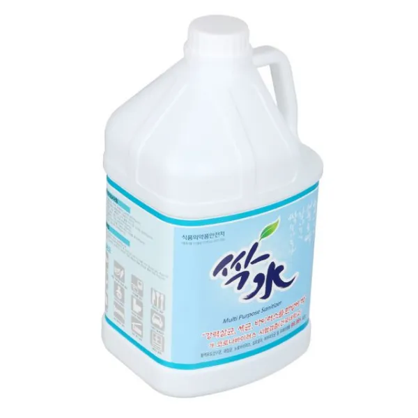 싹수 4l 대용량 미산성차아염소산수 살균제 소독제 세제 1개