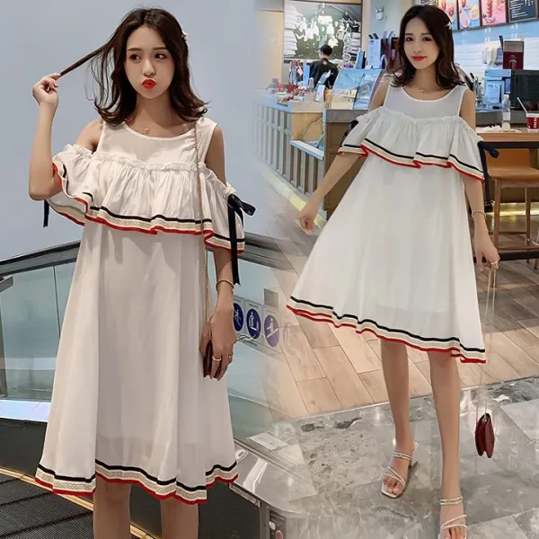 여름 여성 귀여운 임부원피스 AR2603