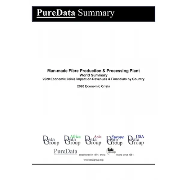 Man-made Fibre Production & Processing Plant World Summary: 2020 Economic Crisis Impact on Revenues ... Paperback, Independently Published