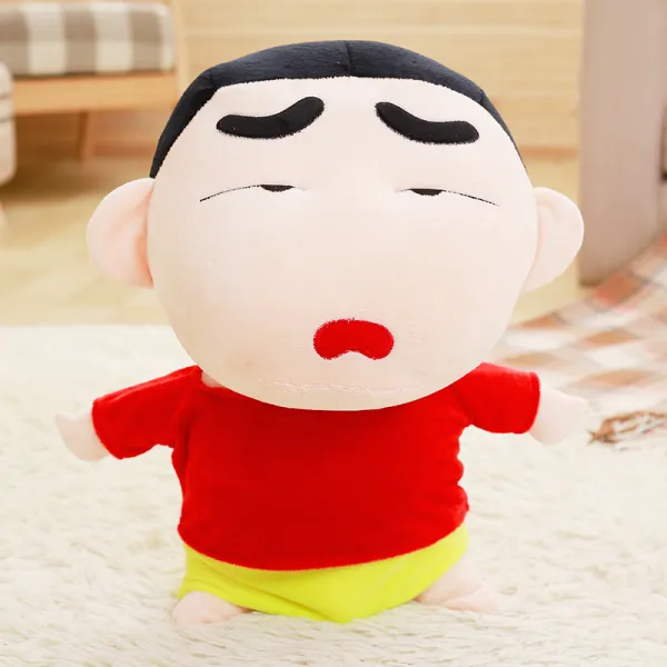 수면 애착 유리토끼인형 짱구 반려견 동물 흰둥이 크레용 Xiaoxin, 샤 오신 홍이 + 약 20cmcm