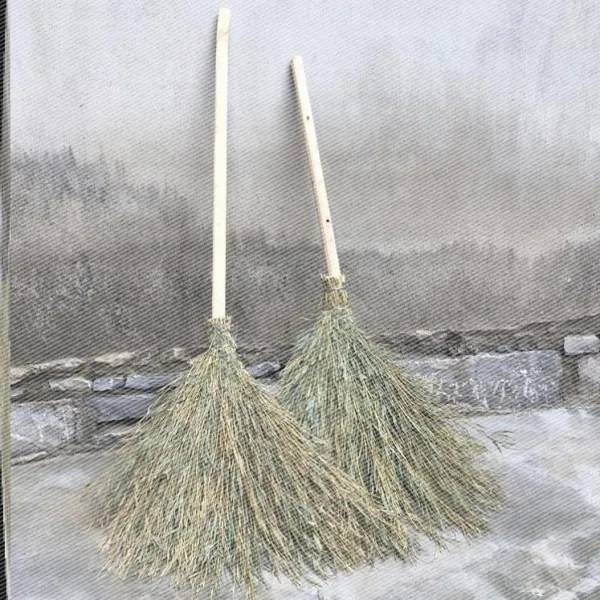 시온네트웍스 힘절약 꽃자수원 가정용 학교 빗자루청소 하나 쓰기 좋다 오래사용 물류 번 부동산업 창고, 4번 소형 빗자루 1.5 근 좌우 정