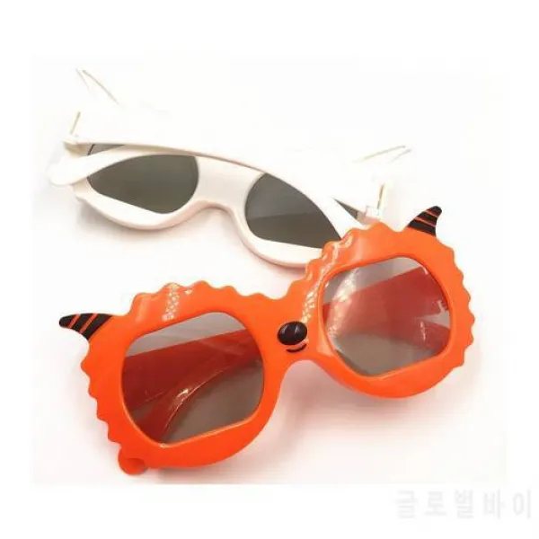 VSKEY 3pcs 어린이 3D TV 용 수동적으로 편광 된 3D 안경 RealD 시네마 홈, 상세내용참조