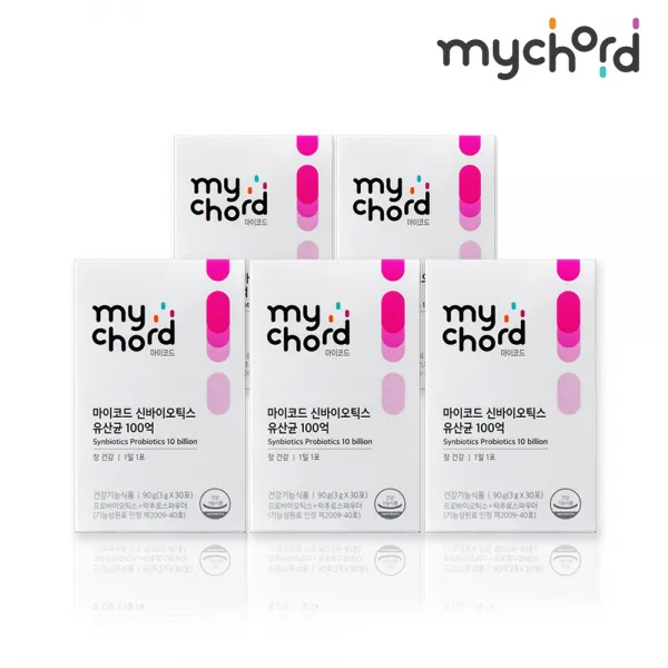 마이코드 프로바이오틱스 프리바이오틱스 신바이오틱스 3g x 30포 x 5박스 (5개월), 단품, 단품
