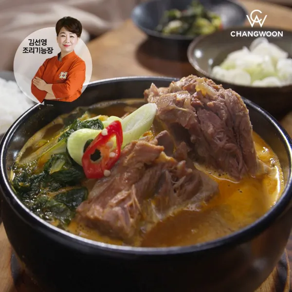 김선영 조리기능장 국내산 감자탕 x 3팩, 4팩, 600g