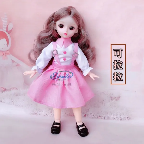 맹아 30 센치 이몬스 공주 3D 진짜 눈 21 관절 6부 BJD 인싸템, 콜라 끌기 그림참조 전체 인형  20  （선물