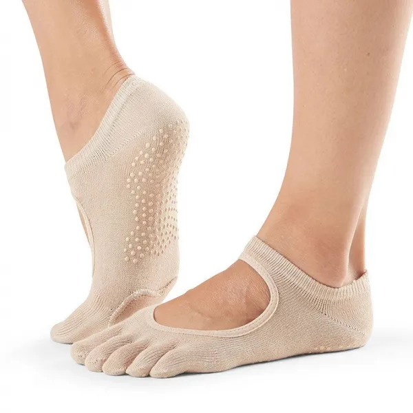 해진 RESHAPE 재조립함 TOESOX 발가락양말 발등이 드러나다 스포츠양말 미끄럼방지양말 요가 여성, Nude