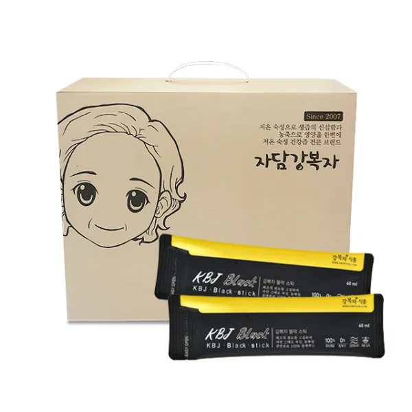 강복자 철갑상어즙 60ml x 60팩 + 랜덤샘플 / 운동선수보양식 기력회복 국내산 철갑상어 진액 효능