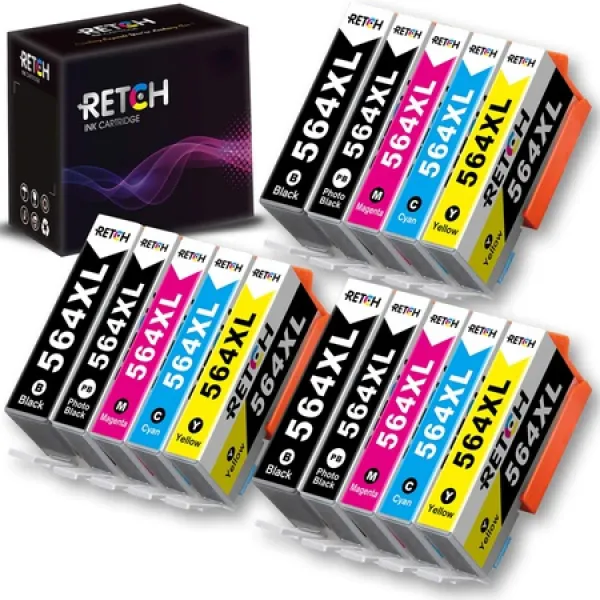 RETCH HP Officejet 4620 Photosmart 6520 5520 C410a 7525 C6380 5510 C309a D7560 B8550 7510 C309g 752, 상세 설명 참조0, 한 가지 색