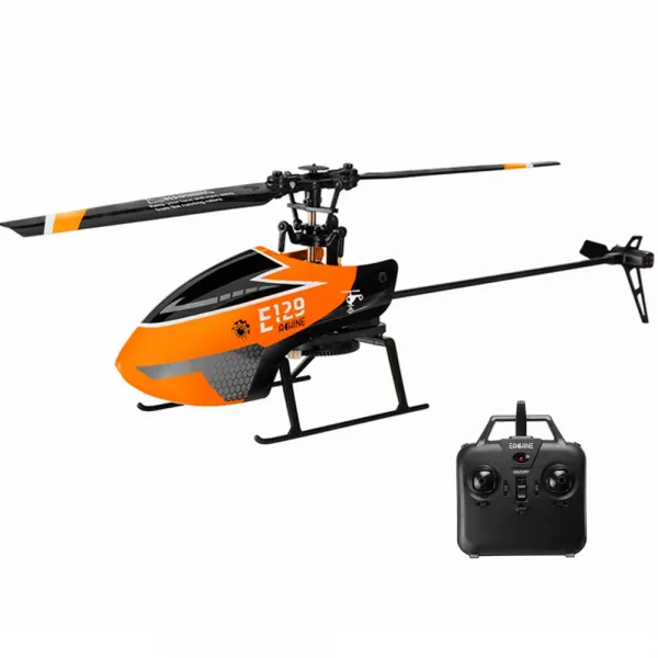 Eachine E129 2.4G 4CH 6축 RC 플라이바리 헬리콥터 헬기 RTF 고도유지, 3배터리, 오른손 스로틀