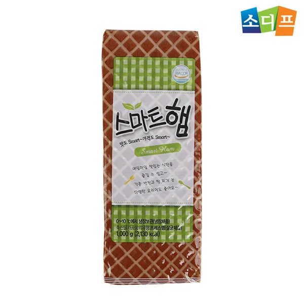 소디프 스마트햄 1000g X 3, 1033_소디프 스마트햄 1000g X 3