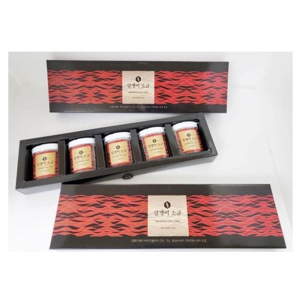 알갱이소금 3회 용융 순수소금 125g(25g x 5ea)