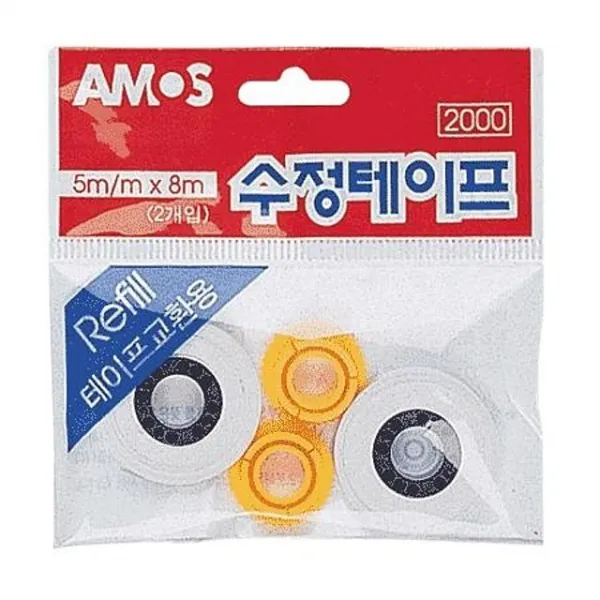 펜 수정 테잎Refill 수정상품 팔미터 두개발송, 이 상품이 마음에 들어요