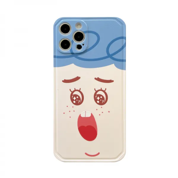 사이드 애니메이션 주근깨가 많다 얼굴 적용 IPHONE11PROMAX 87PLUS 커플 XS XR
