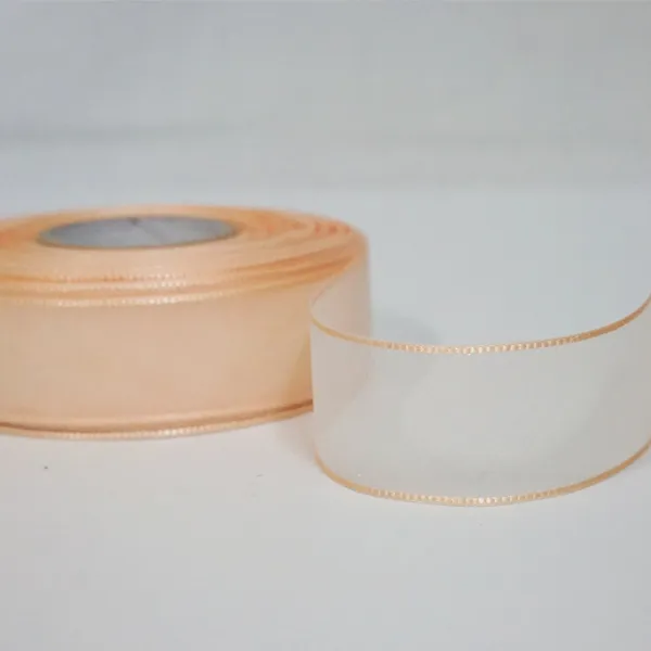 리본벨리 이면오간디리본 26mm, 27m, 연오렌지