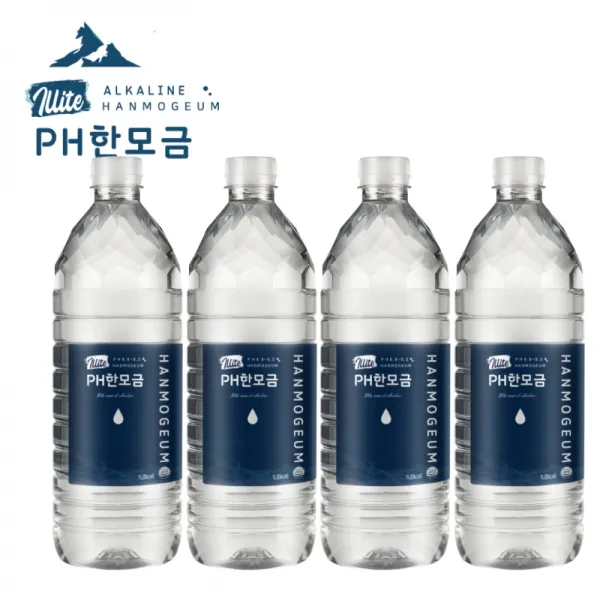 일라이트 PH한모금 10배 알칼리수 규소수 미네랄워터, 1L, 12병