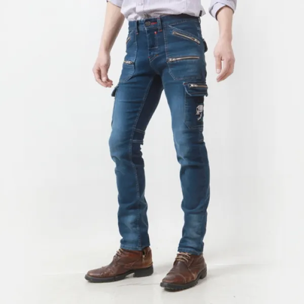  바보사랑 그린바나나_denim_zipper_jeans