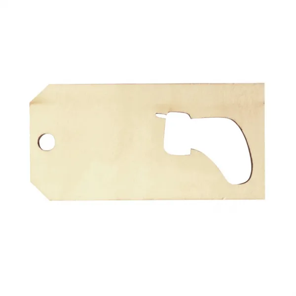 FWT 10PCS 나무 MDF 태그 컷 아웃 크리스마스 부팅 공예 데쿠 파주의 꾸밈음, 없음