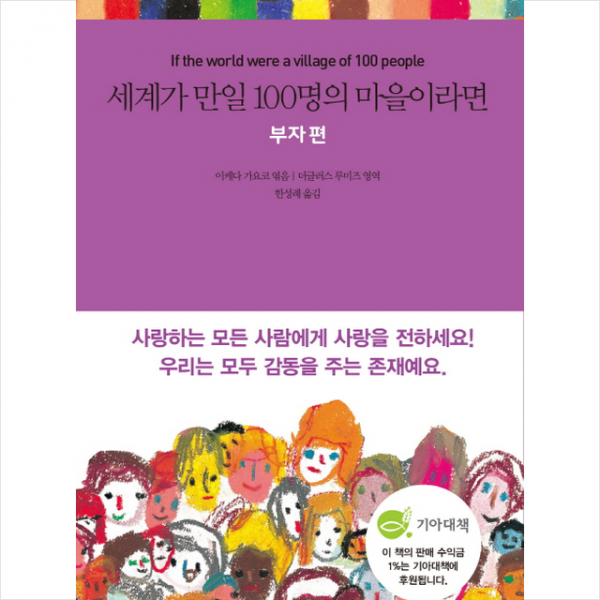 세계가 만일 100명의 마을이라면 부자 편