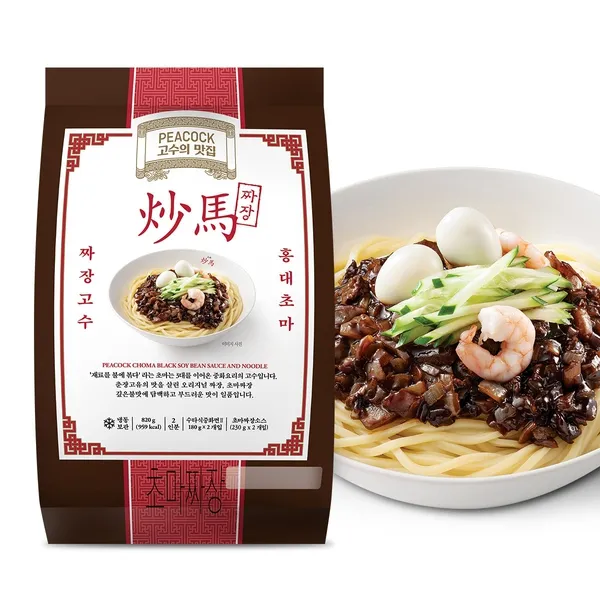기타 피코크 짜장고수 홍대초마 짜장(불맛) 820g, 단일상품
