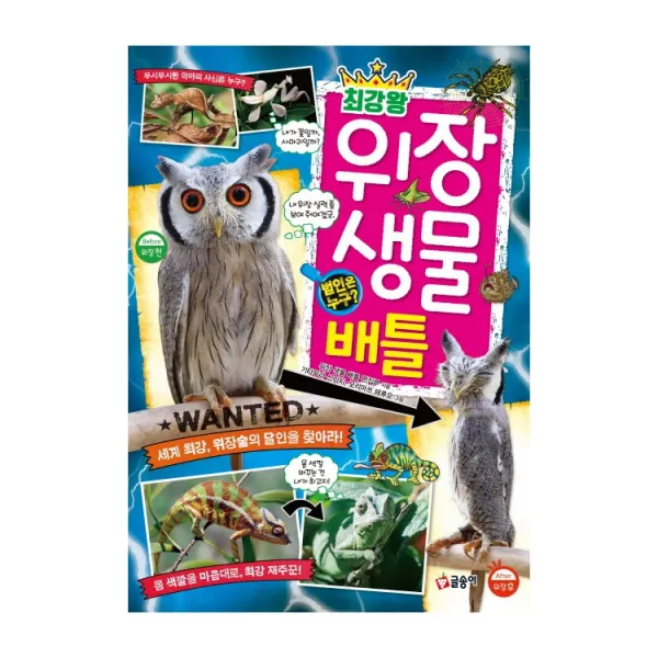 글송이 최강왕 곤충 요괴랭킹 공룡랭킹 공룡 오싹한요괴 놀라운생물 괴기생물 위험생물 공룡배틀 곤충배틀 동물배틀, 최강왕 위장 생물 배틀