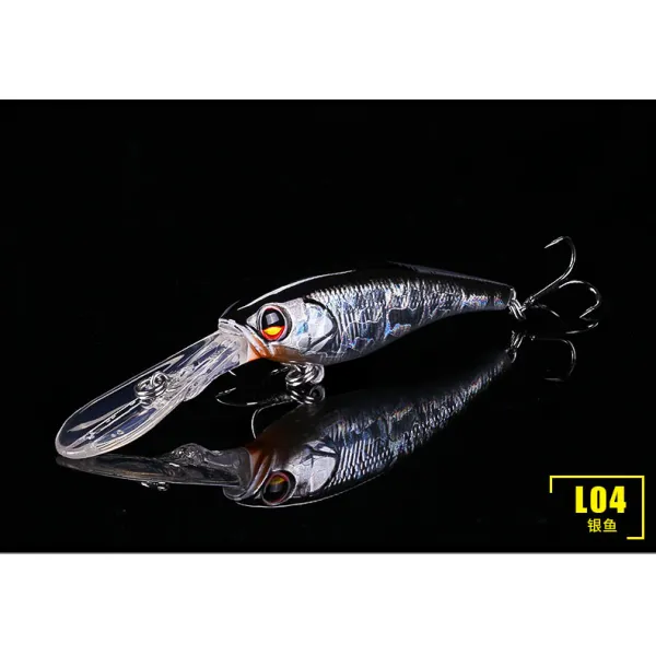 쁘미네 Seaknight 물춤 장설판 심잠형 서스펜션 쌀 낙 쏘가리 물고기 농어 미드 채농 6g 4