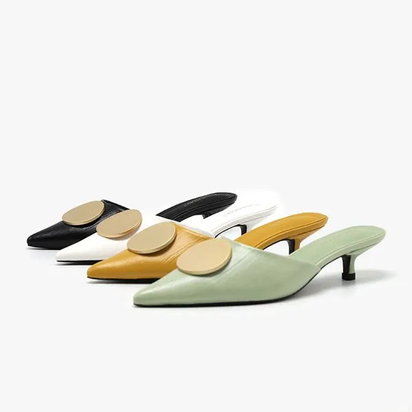 반하다love 상큼한 봄기운이 느껴진다. 슬리퍼형샌들 뮬qks27