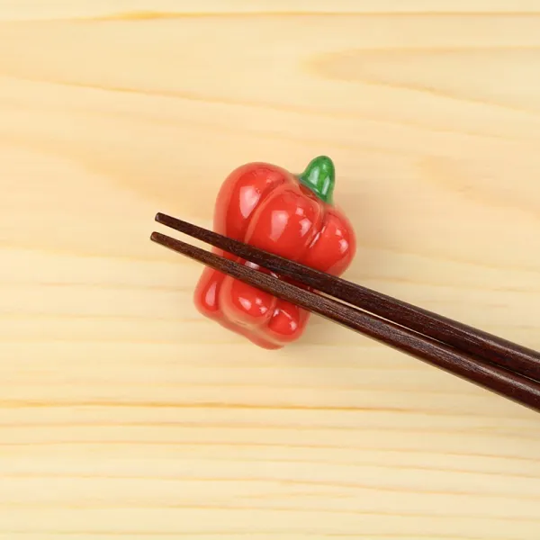 마중마켓 코코아 하우스 수입 있다 논밭 태우기 독창적 애니메이션 도자기 제 수저받침대 놓다 내버려 두다, GY-45 젓가락 내버려 두다 레드